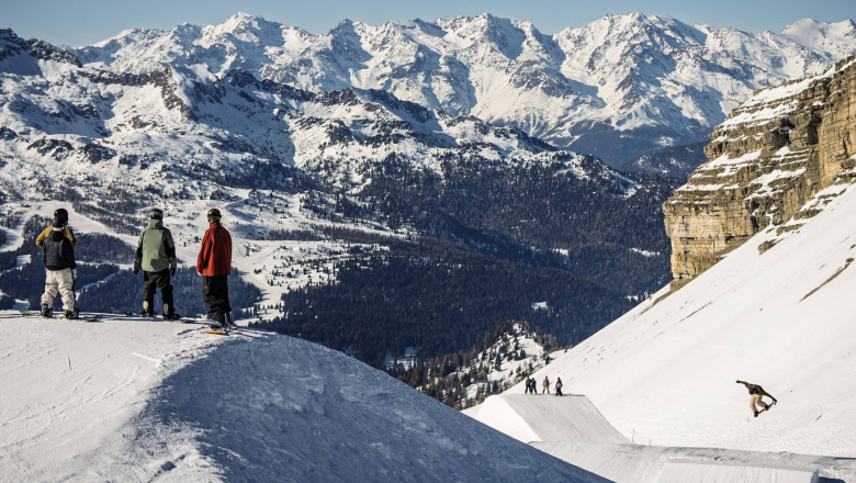 O statiune de schi limiteaza numarul vizitatorilor pentru ca vrea sa „acorde prioritate calitatii in detrimentul cantitatii” Imagine