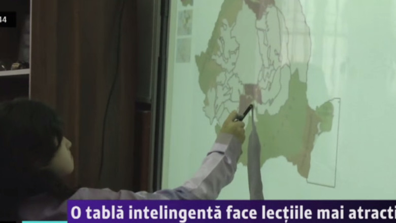 O tabla inteligenta face lectiile mai atractive Imagine