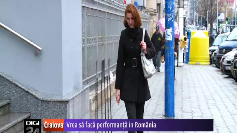 O tanara din Craiova, absolventa a Universitatii din Bordeaux, vrea sa faca performanta in Romania Imagine