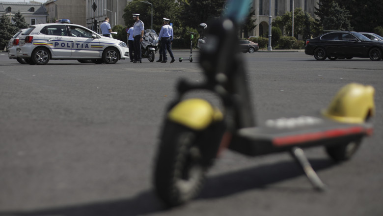 O tanara din Neamt este cercetata penal pentru ca a cazut de pe trotineta electrica si s-a ranit Imagine