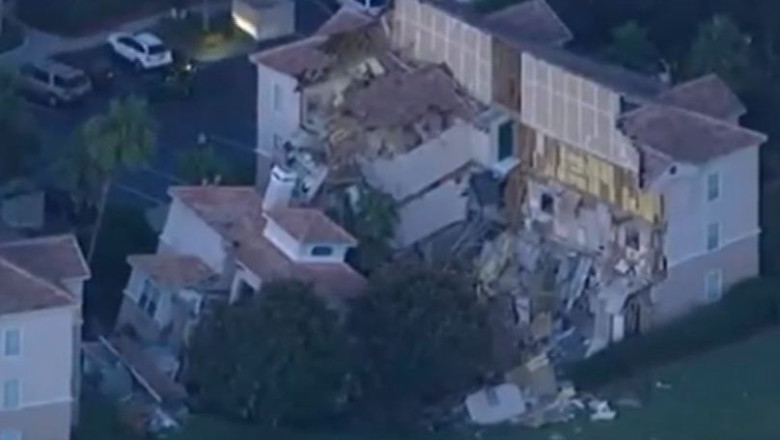 O vila din apropierea Disney World, Florida, a fost inghitita de un crater urias Imagine