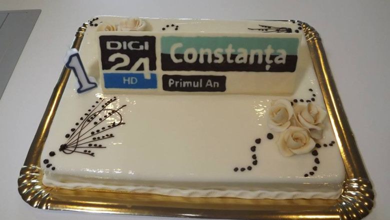 Oaspeti de onoare la Digi 24 Constanta.  Personalitatile din Constanta ne-au urat "La Multi Ani!"  Imagine