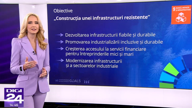 OBIECTIVE DE DEZVOLTARE DURABILA: MUNCA, INOVATIE SI INFRASTRUCTURA Imagine