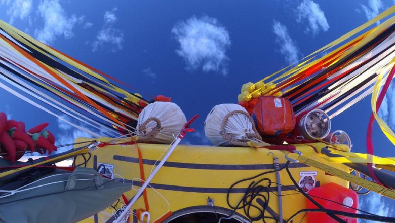 Oceanul Pacific, traversat cu balonul de un american si un rus Imagine