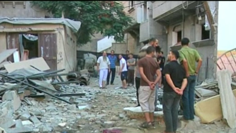 Ofensiva terestra israeliana in Gaza. 20 de palestinieni au murit Imagine