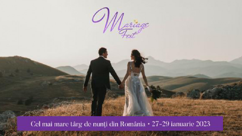 Oficial sezonul nuntilor incepe MAINE la Palatul Parlamentului, cand are loc cel mai mare targ de nunti din Romania, Mariage Fest Imagine
