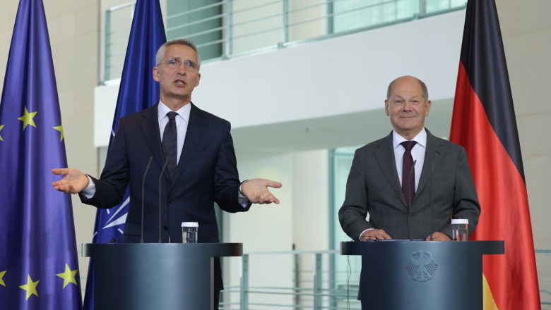 Olaf Scholz garanteaza ca Germania va aloca 2% din PIB pentru aparare din 2024 Imagine
