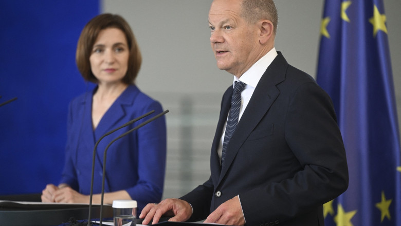 Olaf Scholz merge la Chisinau. Pentru a marca Independenta Republicii Moldova vor fi prezenti si presedintii tarilor baltice Imagine