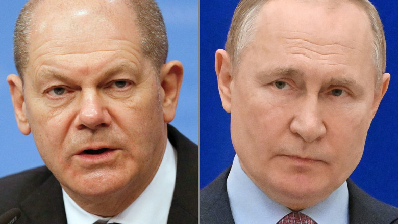Olaf Scholz: Voi continua sa discut cu Vladimir Putin Imagine