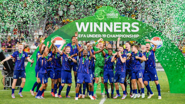 Olanda a castigat Campionatul European Under-19 din Romania, dupa ce a invins Spania, detinatoarea trofeului Imagine