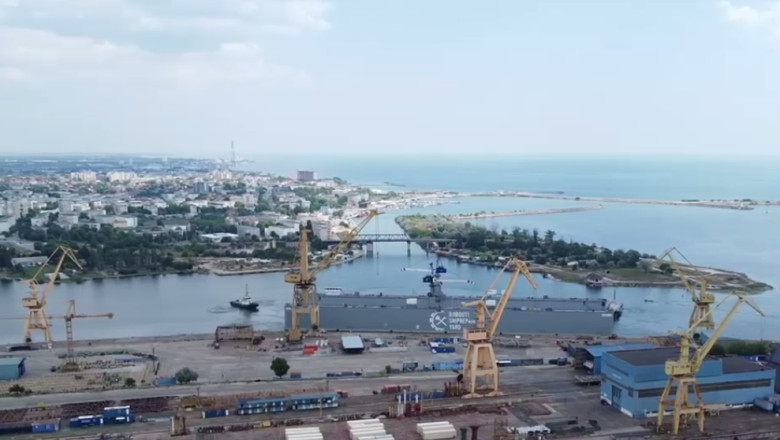Olandezii cer falimentul santierului naval Mangalia, dupa conflictul dintre statul roman si grupul Damen Imagine