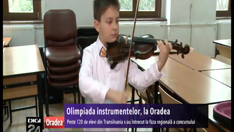 Olimpiada instrumentelor, la Oradea. Peste 120 de elevi din Transilvania s-au intrecut la faza regionala a concursului Imagine