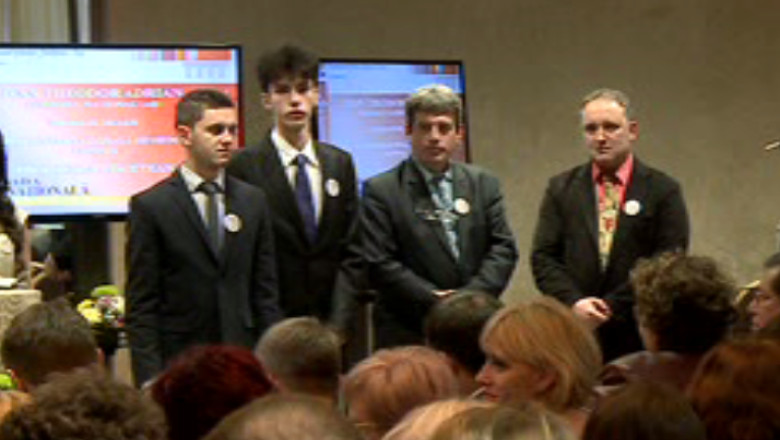 Olimpicii din Iasi au fost sarbatoriti la Gala Excelentei in Educatie Imagine