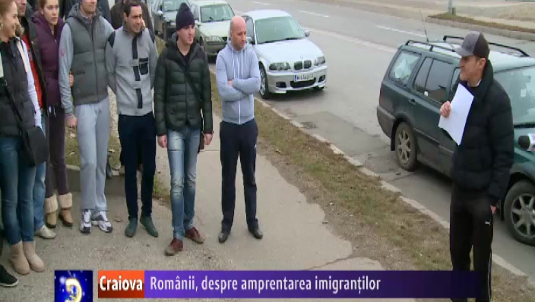 Oltenii care muncesc in Germania nu sunt de acord cu amprentarea imigrantilor Imagine