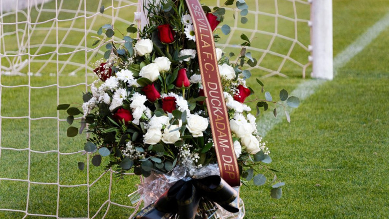 Omagiu pentru Helmut Duckadam, pe stadionul unde romanul a intrat in istorie in 1986 Imagine