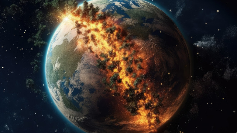 Omenirea este la un pas sa depaseasca 5 praguri climatice critice ce vor declansa o „cascada devastatoare” cu efecte ireparabile Imagine