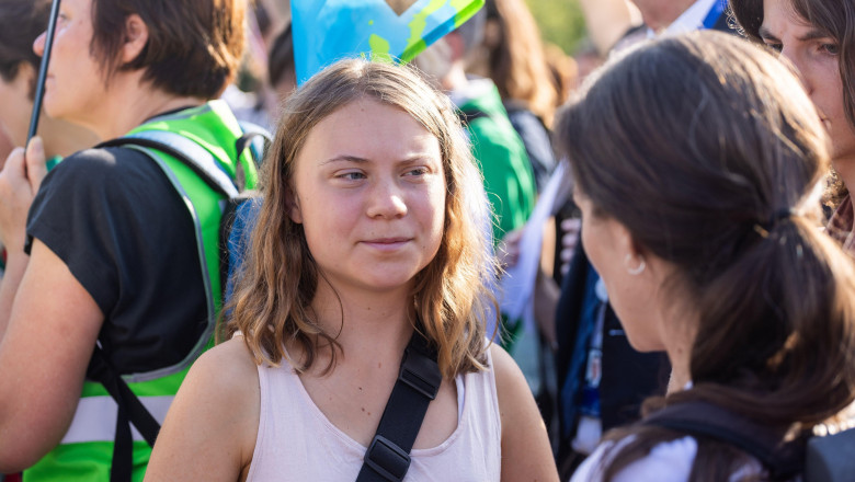 „Omenirea nu se indreapta spre directia buna.” Mesajul activistei Greta Thunberg, la 5 ani de la primul ei protest pentru clima Imagine