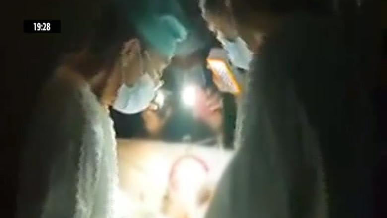 Operat pe inima la lumina lanternelor Imagine