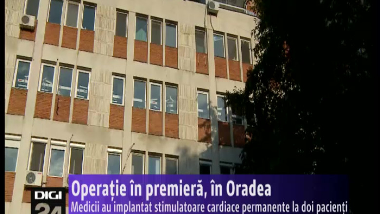 Operatie in premiera la Oradea Imagine