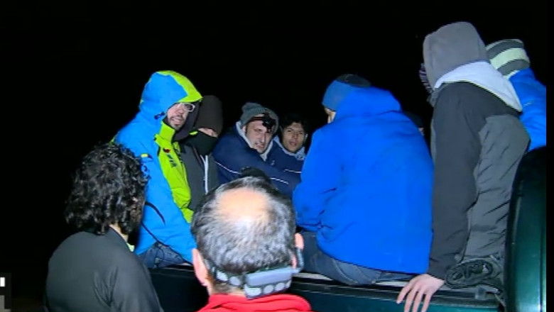 Operatiune contracronometru pentru salvarea a zece turisti rataciti in Piatra Craiului Imagine