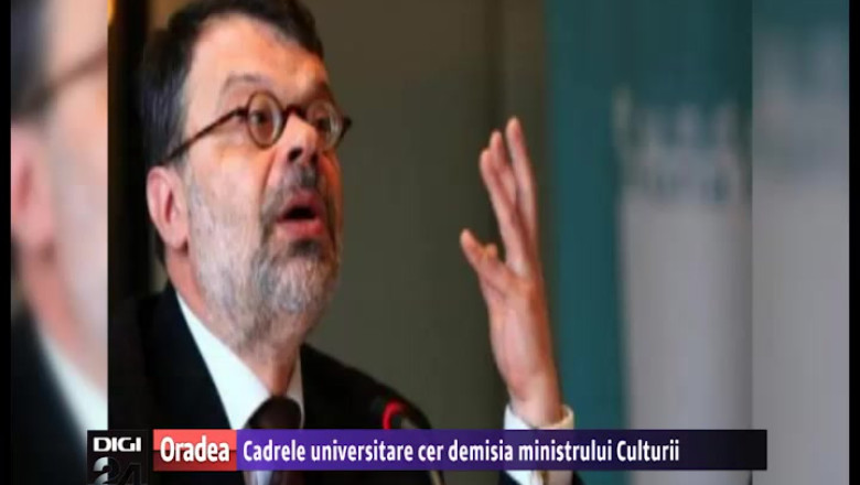 Opt cadre universitare cer demisia ministrului Culturii Imagine
