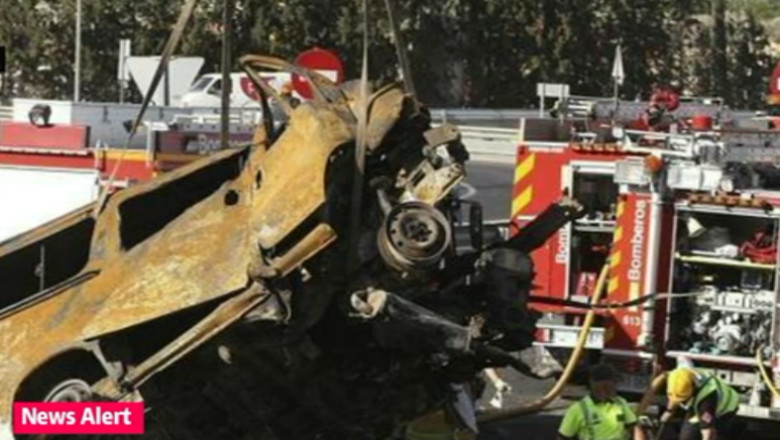 Opt romani morti intr-un accident in Spania Imagine