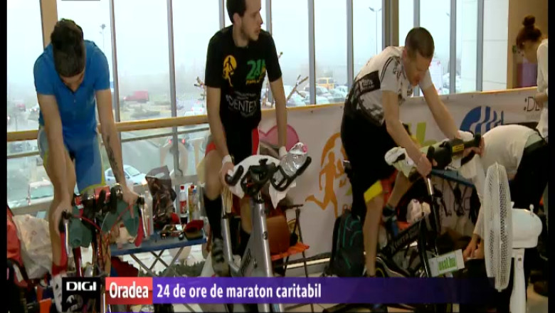 ORADEA. 24 de ore de maraton caritabil Imagine