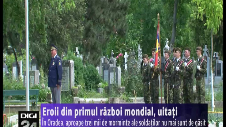 ORADEA. Aproape trei mii de morminte ale soldatilor morti in primul razboi mondial nu mai sunt de gasit Imagine