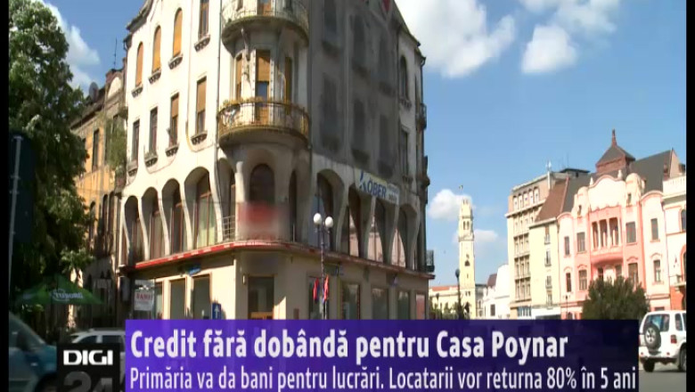ORADEA. Credit fara dobanda pentru Casa Poynar Imagine