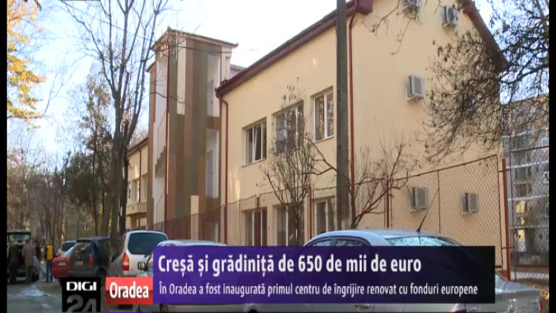ORADEA. Cresa si gradinita renovate cu 650 de mii de euro din fonduri europene Imagine