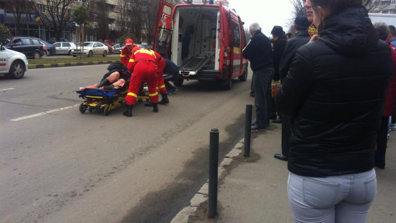 ORADEA. Femeie accidentata pe trecerea de pietoni  Imagine