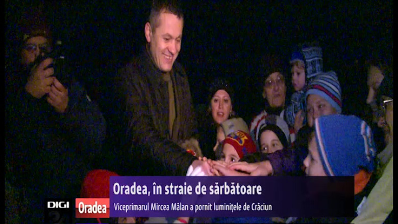 Oradea, in lumini de sarbatoare Imagine