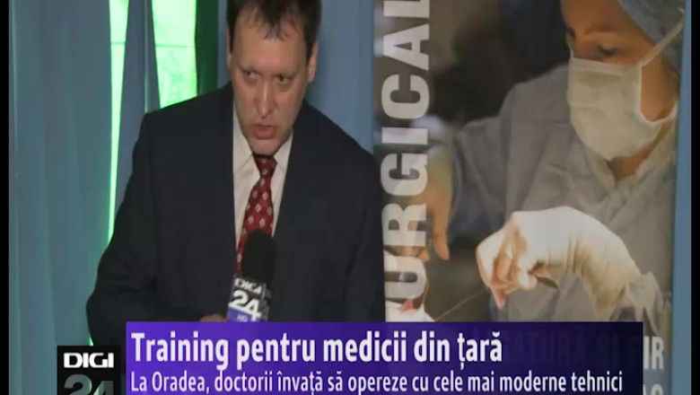 ORADEA. Operatii si traininguri pentru 300 de medici Imagine
