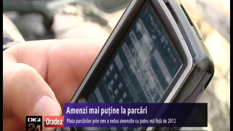 ORADEA. Plata parcarilor prin sms a redus amenzile cu patru mii fata de 2012 Imagine