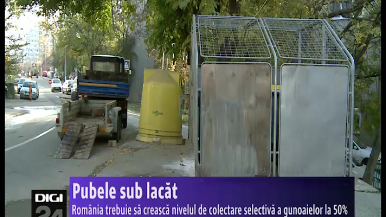 ORADEA. Pubele sub lacat - masura impotriva celor ce scotocesc prin gunoaie Imagine