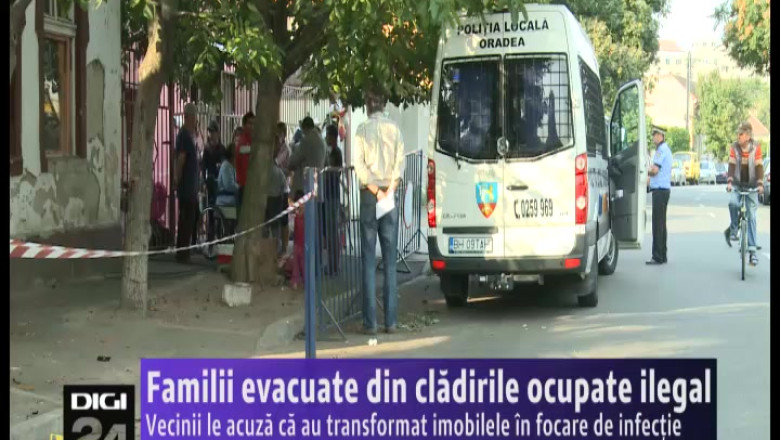 ORADEA. Sase familii au fost evacuate din cladirile ocupate ilegal Imagine