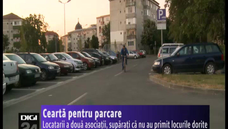 ORADEA. Suparare in parcare. Locatarii a doua asociatii spun ca au suficiente locuri, dar nu au fost impartite cum voiau Imagine
