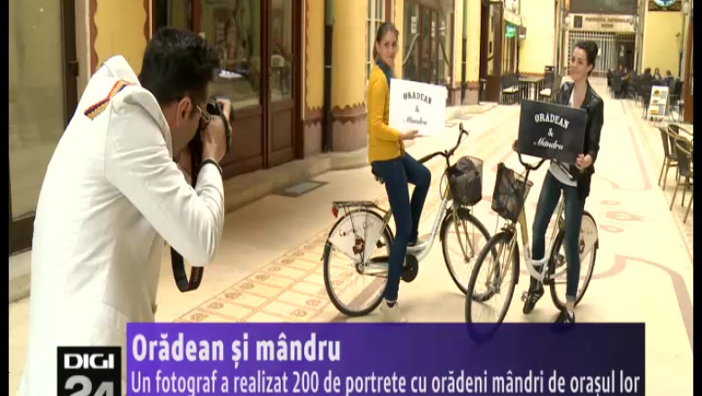 Oradean si mandru. Un fotograf a realizat 200 de portrete cu oradeni mandri de orasul lor Imagine