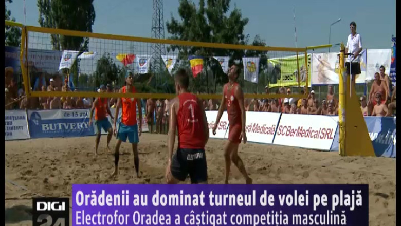 Oradenii au dominat turneul de volei pe plaja Imagine