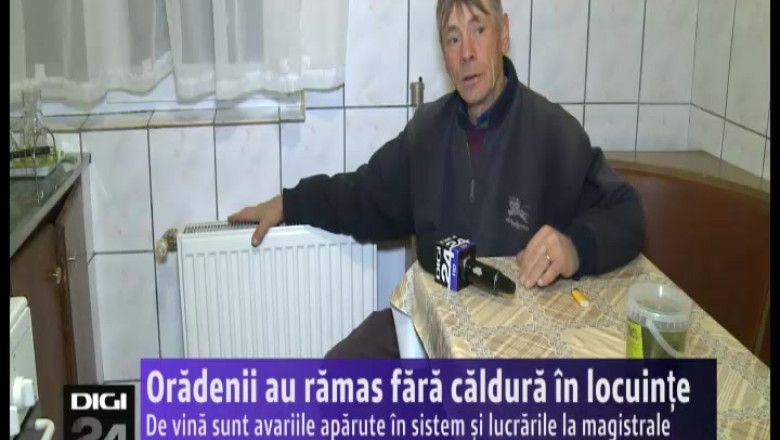 Oradenii au ramas fara caldura in locuinte Imagine
