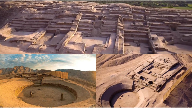 Oras vechi de 3.500 de ani descoperit in Peru. Penico, centrul comercial care ar putea rescrie istoria Americilor Imagine