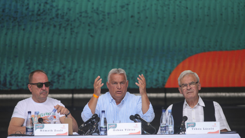 Orban a vorbit despre "o mega-strategie maghiara" pentru a face fata noii ordini mondiale, in discursul de la Baile Tusnad Imagine