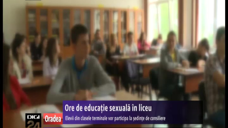 Ore de educatie sexuala in liceu. Elevii din clasele terminale vor participa la sedinte de consiliere Imagine
