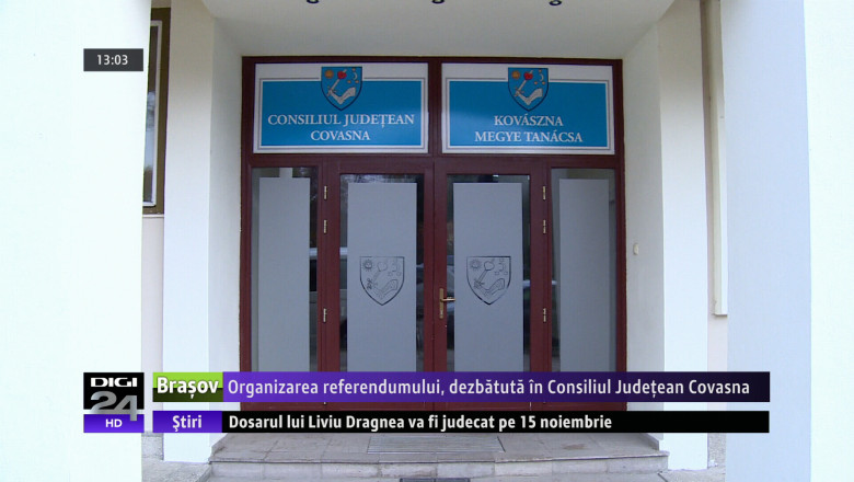 Organizarea referendumului, dezbatuta in Consiliul Judetean Covasna Imagine