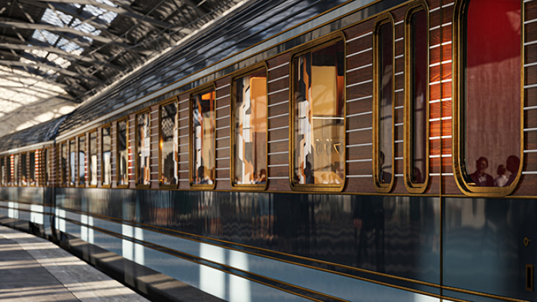 Orient Express are o noua ruta. Imagini din spectaculosul tren de lux Imagine