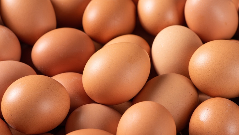 Oua bio vandute in doua mari retele comerciale, retrase de la raft din cauza riscului de contaminare cu Salmonella Imagine