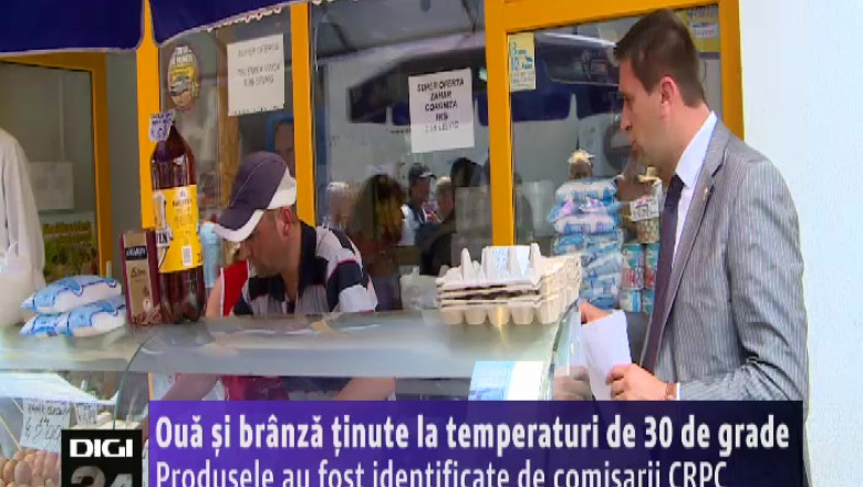 Oua si branza tinute la temperaturi de 30 de grade Imagine