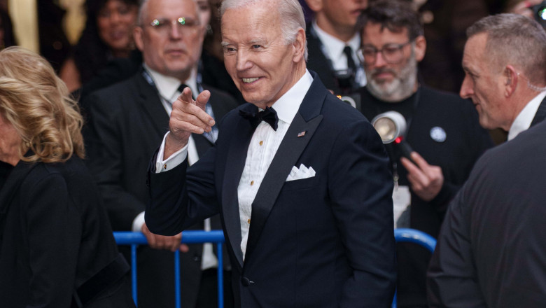 Ovatii in picioare pentru fostul presedinte al SUA, Joe Biden. A aparut pentru a doua oara in public dupa plecarea de la Casa Alba Imagine