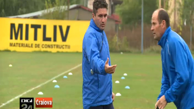 Ovidiu Stanga debuteaza ca antrenor al echipei CS Universitatea Craiova Imagine