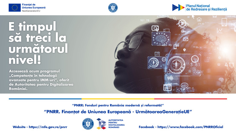 (P) 2.000 de IMM-uri isi pot perfectiona si recalifica angajatii printr-un proiect lansat de Autoritatea pentru Digitalizarea Romaniei Imagine